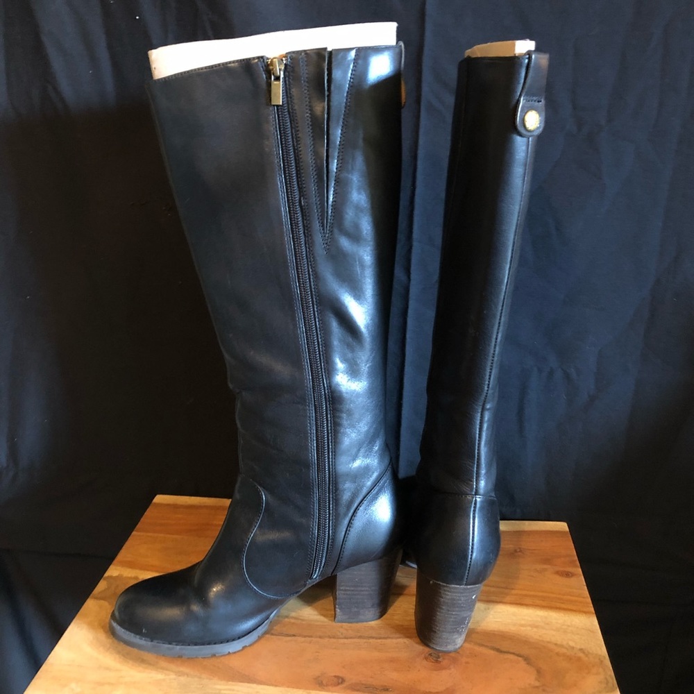 Leather boots